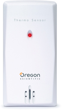 Oregon Scientific Prysma Chrome Funkuhr mit Thermometer BAR 292 Grau (Fast  neuwertig)